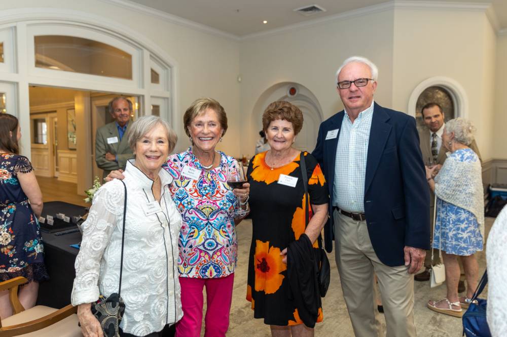 Nancy Lubbers, Betsy Barton, Pamela Clark, and Ron Clark
